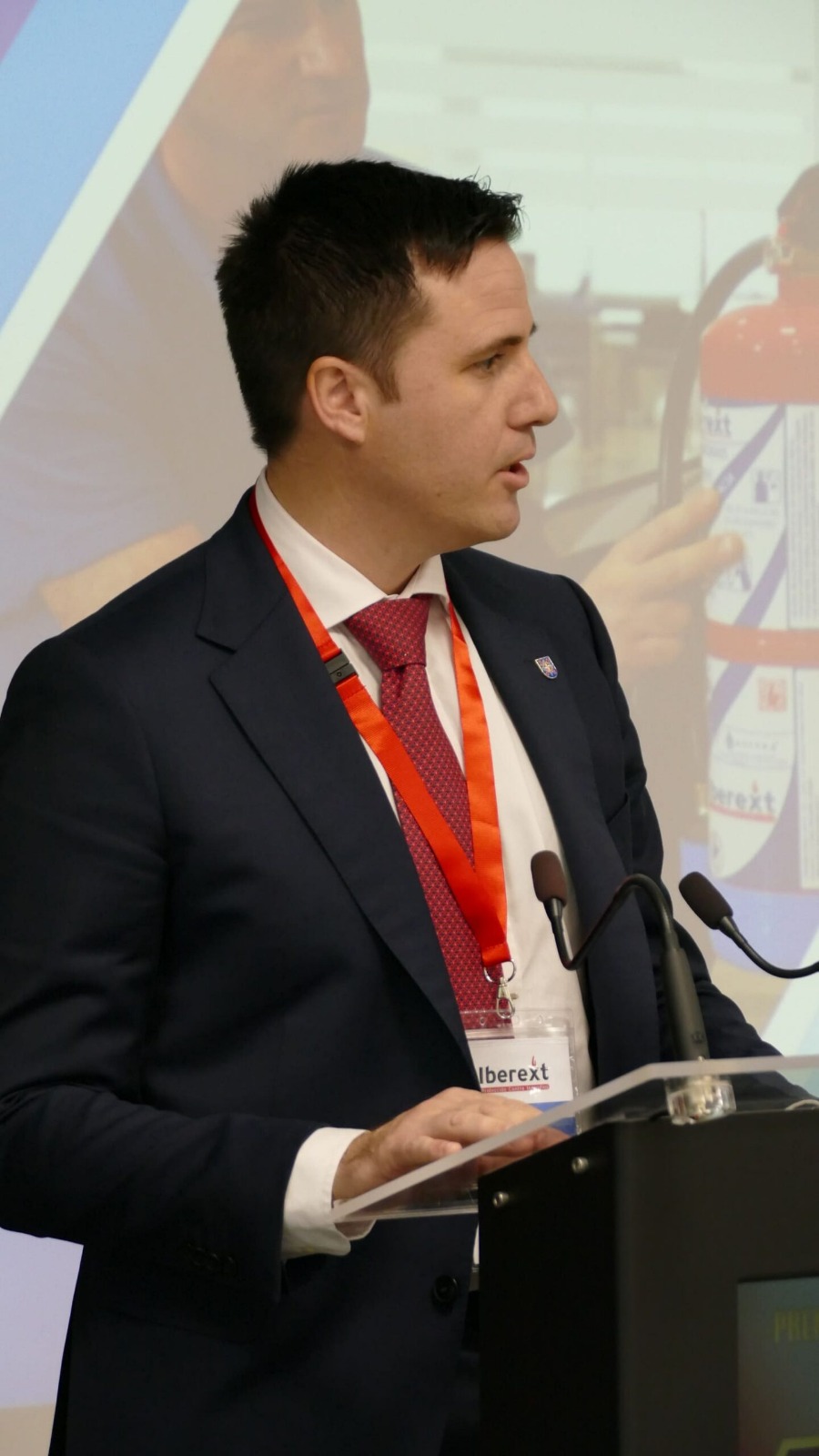 Recogida del Premio Iberext 2025